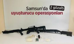 Samsun'da uyuşturucu operasyonları: 2 gözaltı