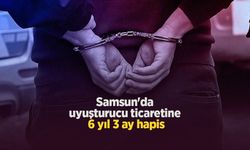 Samsun'da uyuşturucu ticaretine 6 yıl 3 ay hapis