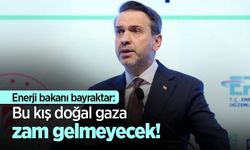 Enerji bakanı bayraktar: Bu kış doğal gaza zam gelmeyecek