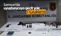 Samsun’da uyuşturucuya geçit yok:1 tutuklama