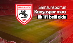 Samsunspor’un Konyaspor maçı ilk 11'i belli oldu