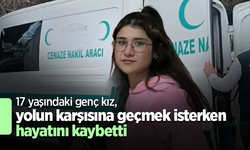 17 yaşındaki genç kız, yolun karşısına geçmek isterken hayatını kaybetti