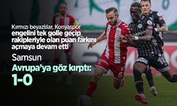 Kırmızı beyazlılar, Konyaspor engelini tek golle geçip rakipleriyle olan puan farkını açmaya devam etti