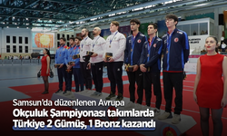 Samsun’da düzenlenen Avrupa Okçuluk Şampiyonası takımlarda Türkiye 2 Gümüş, 1 Bronz kazandı