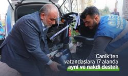 Canik'ten vatandaşlara 17 alanda ayni ve nakdi destek