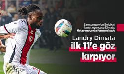 Samsunspor'un Belçikalı kanat oyuncusu, Hatay maçında formayı kaptı, Landry Dimata ilk 11'e göz kırpıyor