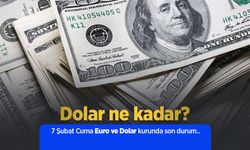 7 Şubat Cuma Euro ve Dolar kurunda son durum