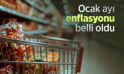 Ocak ayı enflasyonu belli oldu