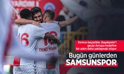 Kırmızı beyazlılar, Başakşehir'i geçip Avrupa hedefine bir adım daha yaklaşmak istiyor, Bugün Günlerden SAMSUNSPOR