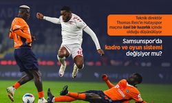 Samsunspor'da kadro ve oyun sistemi değişiyor mu?