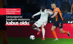 Samsunspor'un Başakşehir deplasmanı kabus oldu