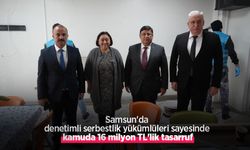 Samsun'da denetimli serbestlik yükümlüleri sayesinde kamuda 16 milyon TL'lik tasarruf