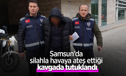 Samsun’da silahla havaya ateş ettiği kavgada tutuklandı