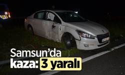 Samsun’da kaza:3 yaralı