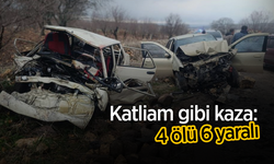 Katliam gibi kaza: 4 ölü 6 yaralı