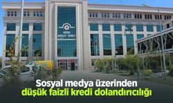 Sosyal medya üzerinden düşük faizli kredi dolandırıcılığı