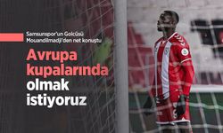 Samsunspor’un Golcüsü Mouandilmadji'den net konuştu: Avrupa kupalarında olmak istiyoruz