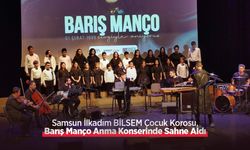 Samsun İlkadım BİLSEM Çocuk Korosu, Barış Manço Anma Konserinde Sahne Aldı