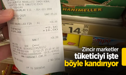 Zincir marketler tüketiciyi işte böyle kandırıyor