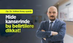 Op. Dr. Volkan Kınaş uyardı: Mide kanserinde bu belirtilere dikkat!