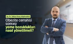 Op. Dr. Volkan Kınaş bilgilendirdi: Obezite cerrahisi sonrası yeme bozuklukları nasıl yönetilmeli?