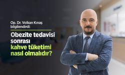 Op. Dr. Volkan Kınaş bilgilendirdi: Obezite tedavisi sonrası kahve tüketimi nasıl olmalıdır?