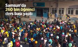 Samsun'da 260 bin öğrenci ders başı yaptı