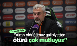 Thomas Reis: "Almış olduğumuz galibiyetten ötürü çok mutluyuz"