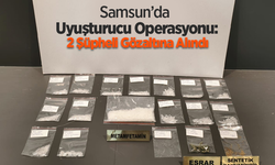 Samsun’da Uyuşturucu Operasyonu: 2 Şüpheli Gözaltına Alındı