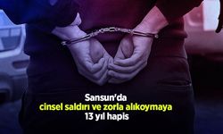 Samsun'da cinsel saldırı ve zorla alıkoymaya 13 yıl hapis