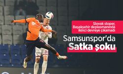 Slovak stoper, Başakşehir deplasmanında ikinci devreye çıkamadı, Samsunspor'da Satka şoku