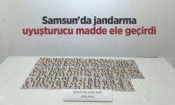 Samsun'da jandarma uyuşturucu madde ele geçirdi