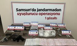 Samsun'da jandarmadan uyuşturucu operasyonu: 1 gözaltı