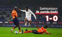 Samsunspor ilk yarıda üzdü 1-0