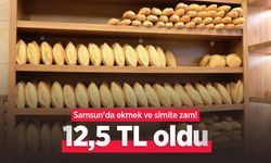 Samsun'da ekmek ve simite zam! 12,5 TL oldu