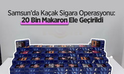 Samsun’da Kaçak Sigara Operasyonu: 20 Bin Makaron Ele Geçirildi