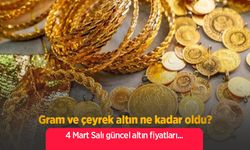 4 Mart 2025 Güncel Altın Fiyatları: Gram, Çeyrek, Tam ve Cumhuriyet Altını Kaç TL?