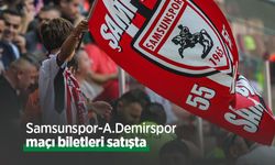 Samsunspor-A.Demirspor maçı biletleri satışta