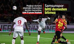 Mağlup duruma düştüğü maçlardan kırmızı beyazlılar, tam 11 puan topladı! Samsunspor bitti demeden bitmez