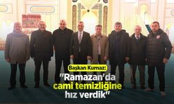 Başkan Kurnaz: "Ramazan'da cami temizliğine hız verdik"