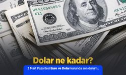 3 Mart 2025 Güncel Dolar ve Euro Kuru: Anlık Döviz Fiyatları