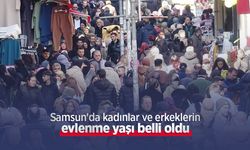 Samsun'da kadınlar ve erkeklerin evlenme yaşı belli oldu