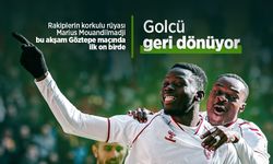 Rakiplerin korkulu rüyası Marius Mouandilmadji bu akşam Göztepe maçında ilk on birde, GOLCÜ GERİ DÖNÜYOR