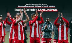 Kırmızı beyazlılar, bu akşam İzmir deplasmanında Göztepe'ye konuk oluyor, Bugün Günlerden SAMSUNSPOR