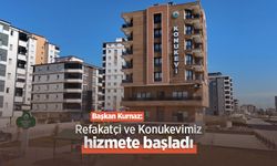 Başkan Kurnaz: "Refakatçi ve Konukevimiz hizmete başladı"