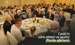 Canik’te şehit aileleri ve gaziler iftarda ağırlandı