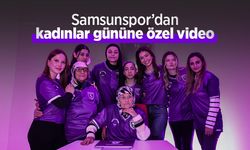 Samsunspor’dan kadınlar gününe özel video