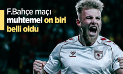 F.Bahçe maçı  muhtemel on biri belli oldu
