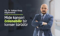 Op. Dr. Volkan Kınaş bilgilendirdi: Mide kanseri önlenebilir bir kanser türüdür