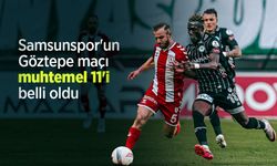 Samsunspor'un Göztepe maçı muhtemel 11'i belli oldu